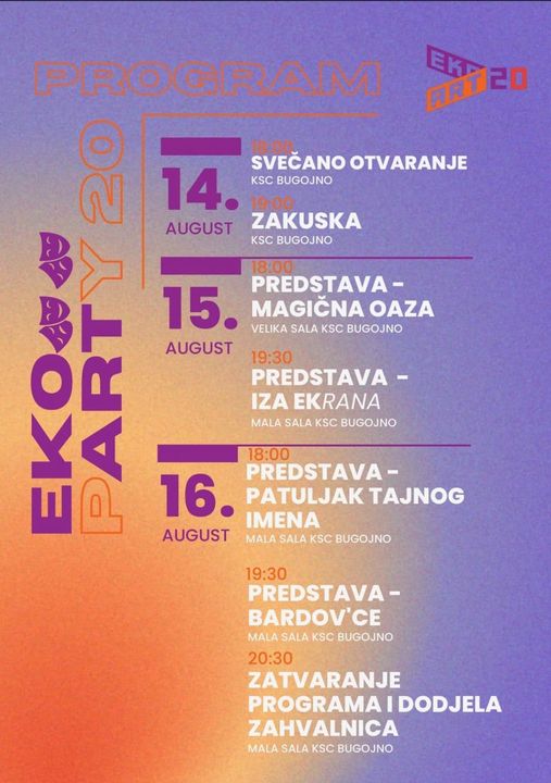 Dječije pozorište Eko art iz Bugojna slavi 20. rođendan